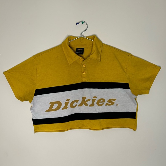 Dickies Collard Crop Top - Picture 2 of 4